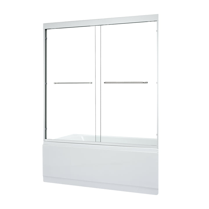 Ennis 60" W x 58" H By Pass Framed Tub Door