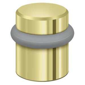 Deltana Architectural Hardware Round Universal Floor Bumper 1-1/2", Solid Brass