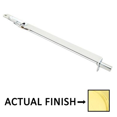 Door Accessories Collection 12" Flush Bolt with Radius Corners  by Emtek