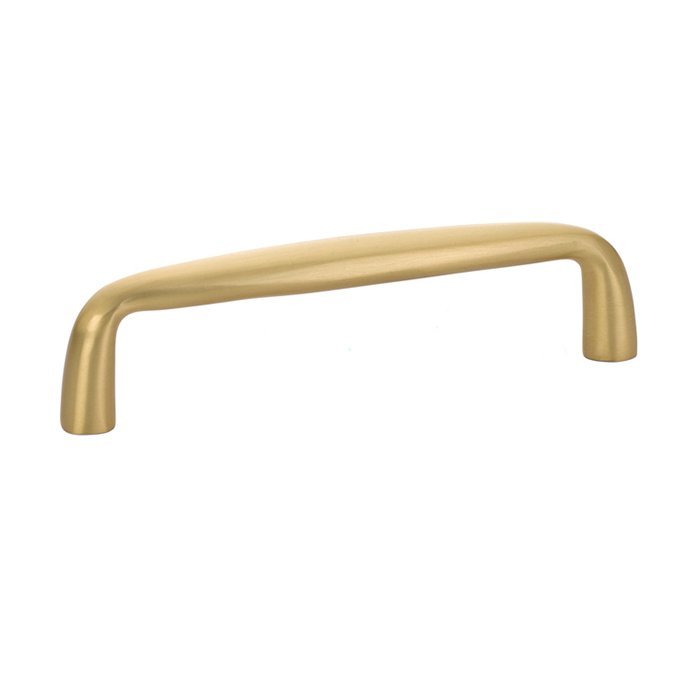 3 1/2" Centers Orbit Pull in Unlacquered Brass by Emtek