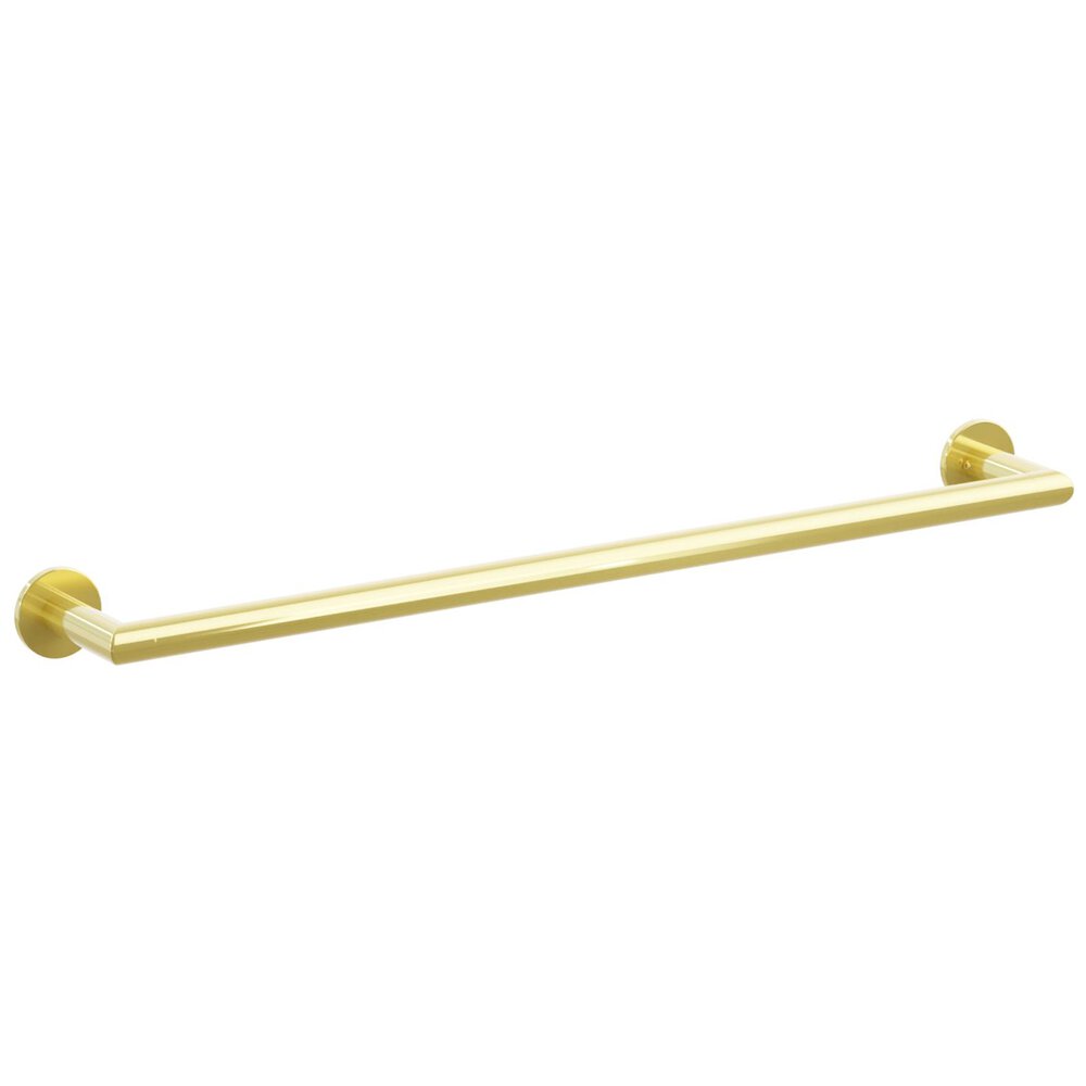Modern Tubular Collection Small Disc 32" Towel Bar by Emtek