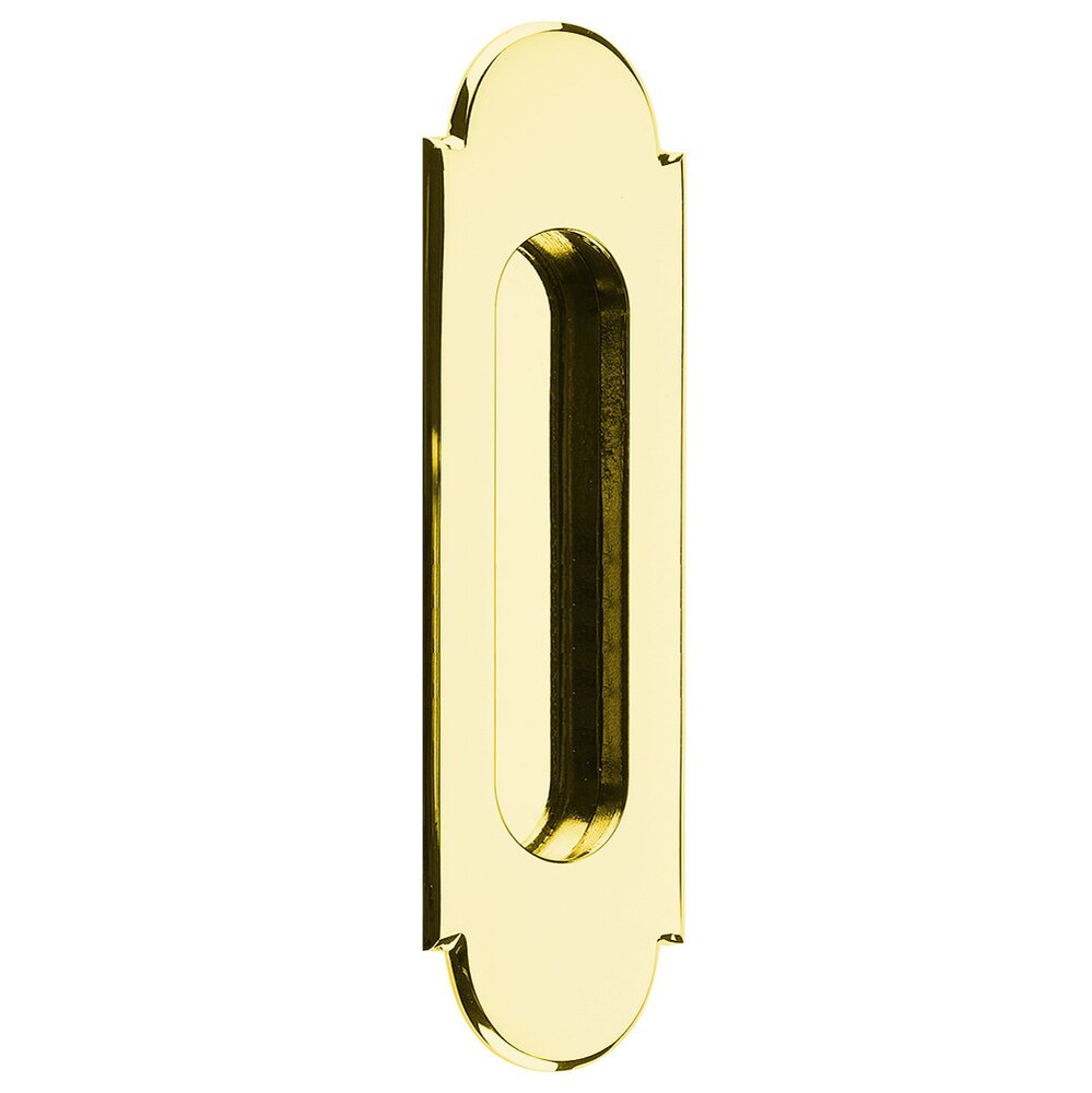 Door Accessories Collection 6" #8 Arch Flush Pull  by Emtek