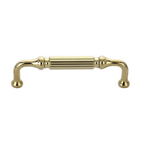 Knoxville Door Pull  8" Centers Knoxville Pull in Bright Brass by Emtek