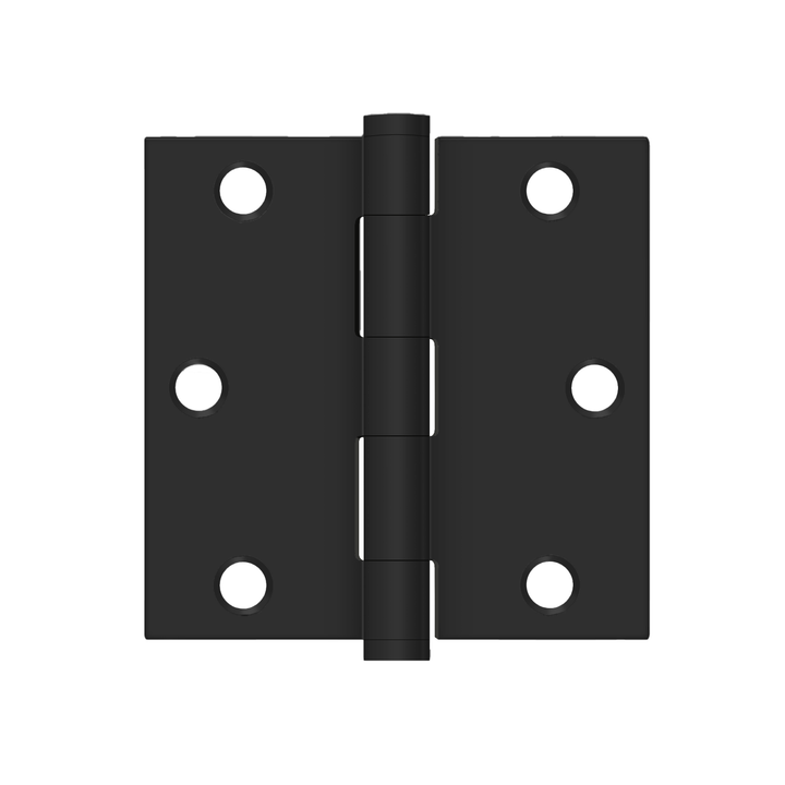 Deltana Architectural Hardware Steel & Stainless Steel Hinges 3 1-2" x 3 1-2" Square Hinge, Residential pair