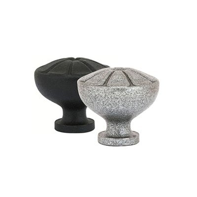 Wrought Steel Collection 1" Diameter Petal Knob  by Emtek