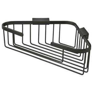 Deltana Architectural Hardware Bathroom Accessories Wire Basket, 13-1/4" X 10-1/4"Corner Basket