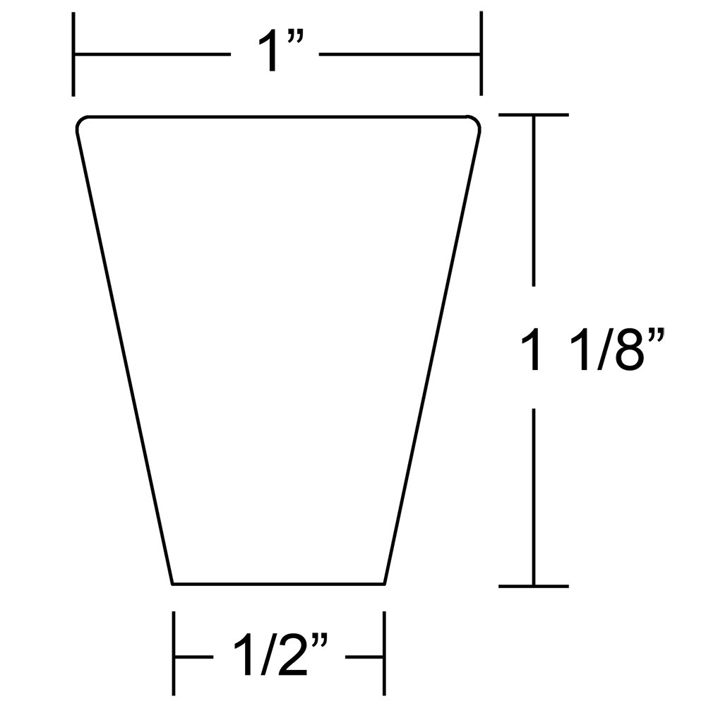 1 1/8" Diameter Cone Knob in Oil Rubbed Bronze by Emtek