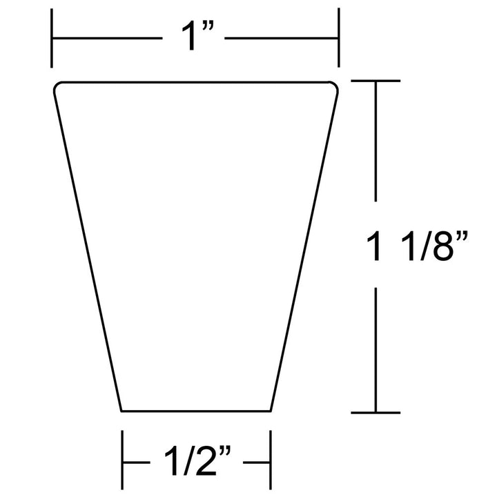 1 1/8" Diameter Cone Knob in Oil Rubbed Bronze by Emtek