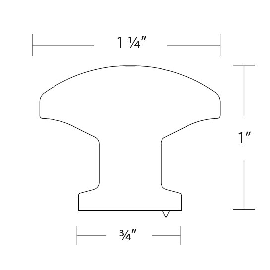 Timeless Classics Collection 1 1/4" Knob  by Emtek