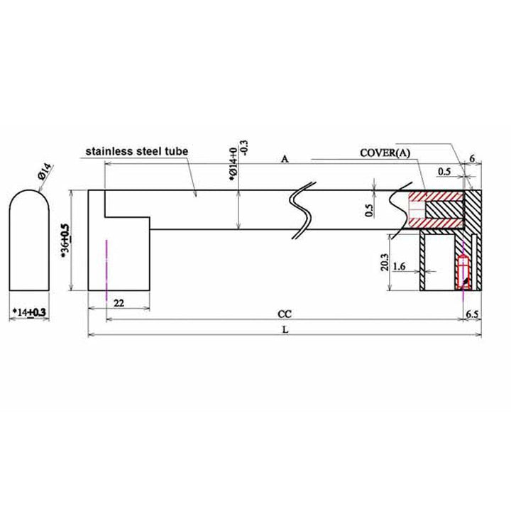 Berenson Cabinet Hardware Studio Collection 7 9/16" Centers Uptown Appeal Pull in Stainless Steel