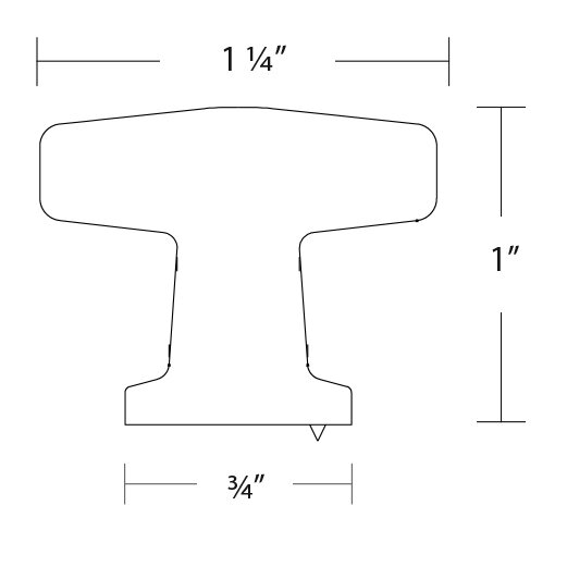 Timeless Classics Collection 1 1/4" Knob  by Emtek