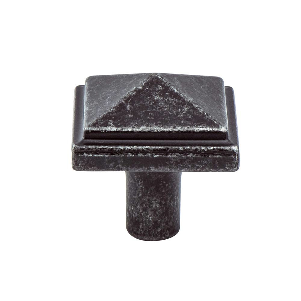 Berenson Cabinet Hardware Rhapsody Collection 1 3/16" Long Artisan Inspired Pyramid Knob