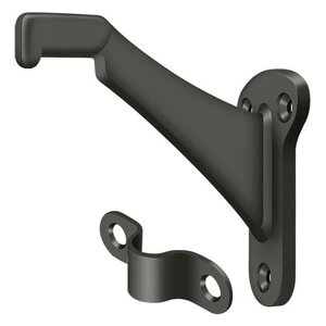 Deltana Architectural Hardware Home Accessories Hand Rail Brackets, Zinc 2-3-4" Projection