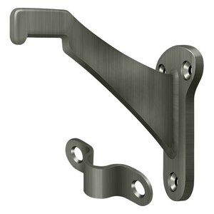 Deltana Architectural Hardware Home Accessories Hand Rail Brackets, Zinc 2-3-4" Projection