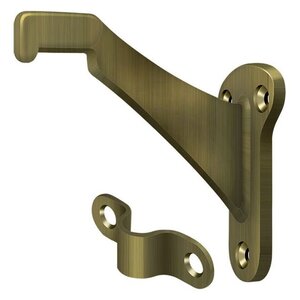 Deltana Architectural Hardware Home Accessories Hand Rail Brackets, Zinc 2-3-4" Projection