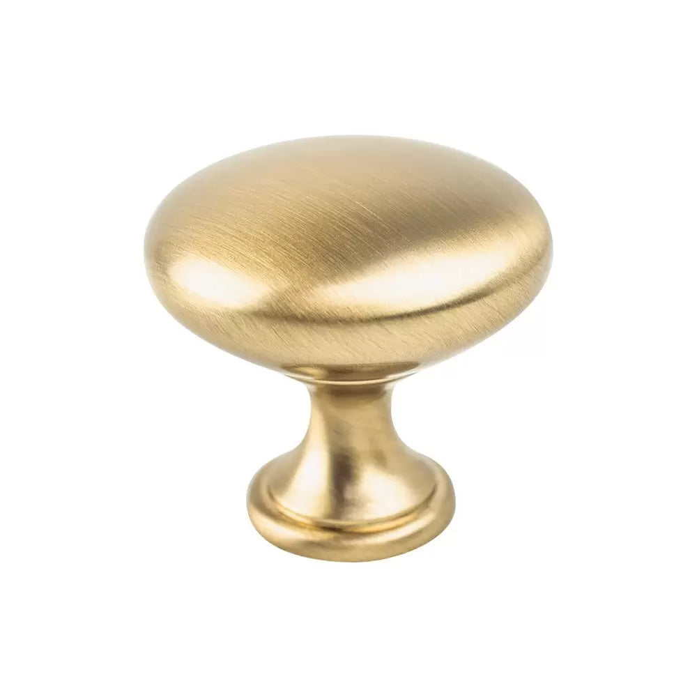 Berenson Knobs Modern Brushed Gold Knob