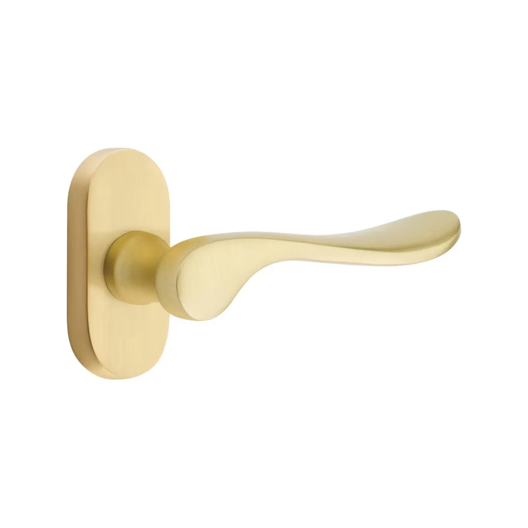 Luzern Lever  1-1/2"*3" Oval Rosette
