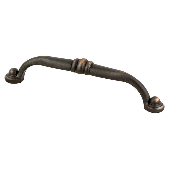 Berenson Cabinet Hardware Vibrato Collection 5" Centers Timeless Charm Pull in Verona Bronze