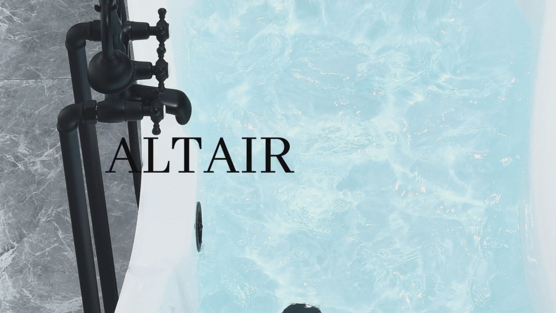 Porva 69" x 29" Acrylic Clawfoot Soaking Bathtub