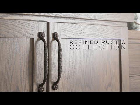 Hickory Hardware 3 inch (76mm) Refined Rustic Cabinet Pull