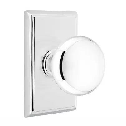 Providence Door Knob With Rectangular Rose