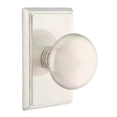 Providence Door Knob With Rectangular Rose