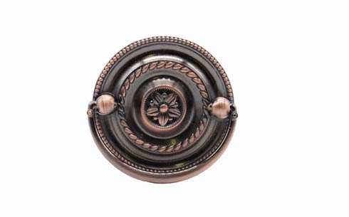 Buck Snort Lodge Decorative Hardware Tuscany 2-In Center To Center Round Drop Cabinet Pull