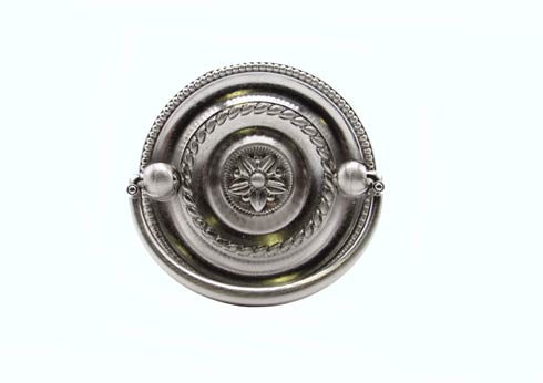 Buck Snort Lodge Decorative Hardware Tuscany 2-In Center To Center Round Drop Cabinet Pull