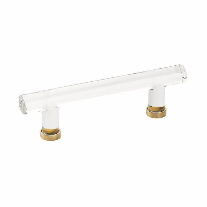 4" Centers Bar Pull by EMTEK-CRYSTAL