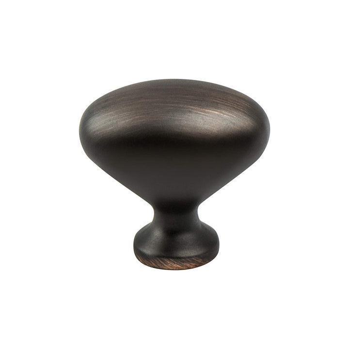 Berenson Cabinet Hardware Vibrato Collection 1 5/16" Long Timeless Charm Knob in Verona Bronze