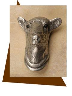 Anne at Home Sheep Cabinet Knob - cabinetknobsonline