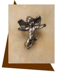 Anne at Home Cherub  Cabinet Knob - cabinetknobsonline