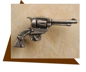 Anne at Home Wild West Gun Cabinet Knob-Right - cabinetknobsonline