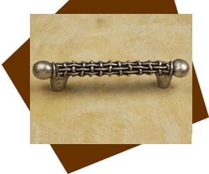 Anne At Home Chamberlain Cabinet Pull 4" cc - cabinetknobsonline