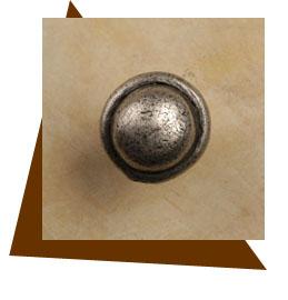 Anne At Home  Button Cabinet Knob-1" - cabinetknobsonline