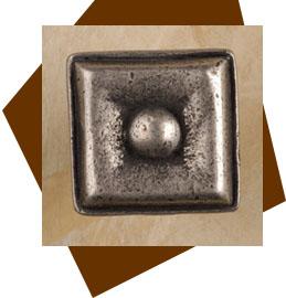 Anne At Home Square Cabinet Knob-1" - cabinetknobsonline