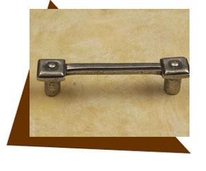 Anne At Home Square Cabinet Pull-4" ctc" - cabinetknobsonline