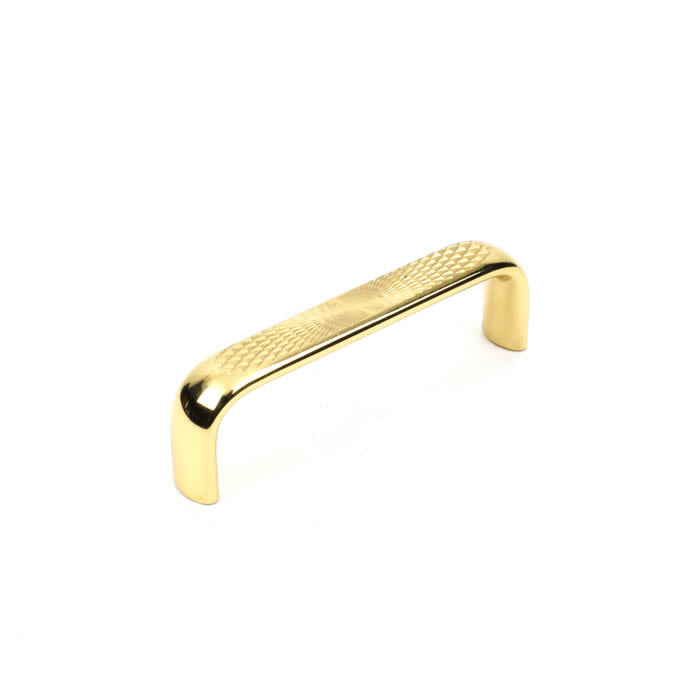 Century Cabinet Hardware Windsor - Premium Solid Brass, Pull, 3" cc Polished Brass - cabinetknobsonline