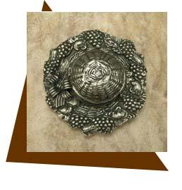 Anne at Home Chapeau Flowered Bonnett Cabinet Knob - cabinetknobsonline