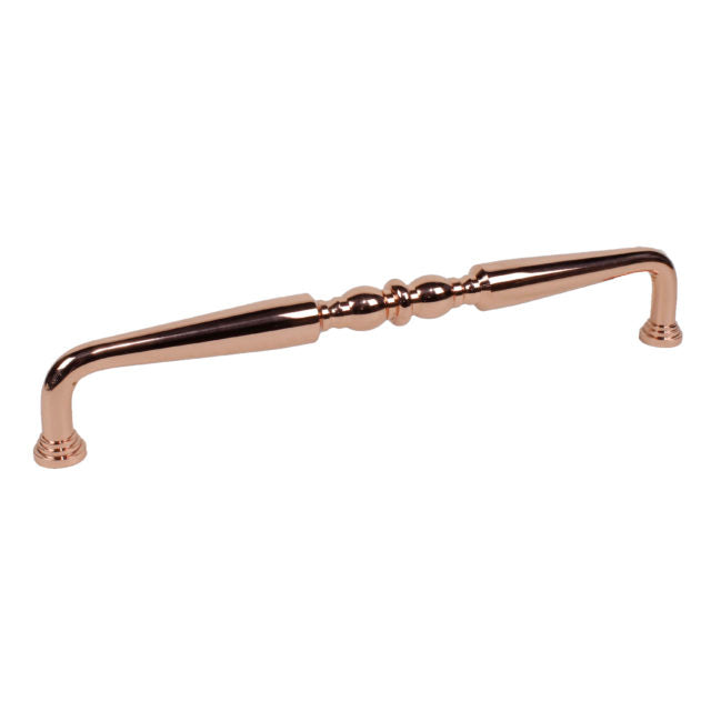 Century Cabinet Hardware Appliance Pull - Premium Solid Brass, Pull, 12"cc, Rose Gold - cabinetknobsonline