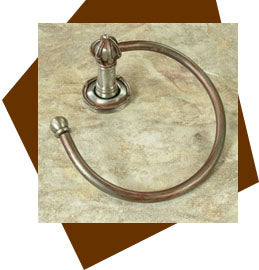 Anne at Home Mai Oui Towel Ring - cabinetknobsonline