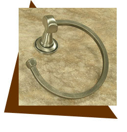 Anne at Home  Hammerhein Towel Ring - cabinetknobsonline