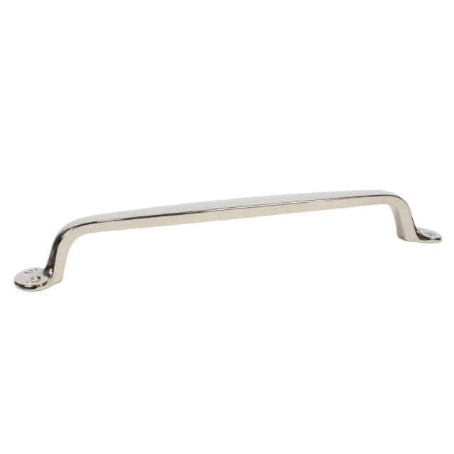 Century Cabinet Hardware Appliance Pull - Premium Solid Brass, Pull, 12" cc, Polished Nickel - cabinetknobsonline