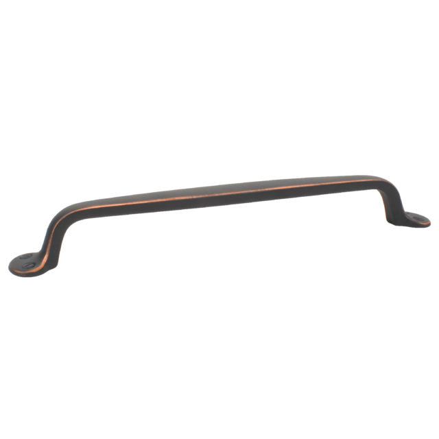 Century Cabinet Hardware Appliance Pull - Premium Solid Brass, Pull, 12" cc, Weathered Bronze-Copper - cabinetknobsonline