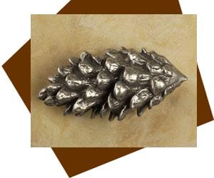 Anne at Home Large Pinecone Cabinet Knob - cabinetknobsonline