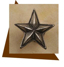 Anne at Home Large Star Cabinet Knob - cabinetknobsonline