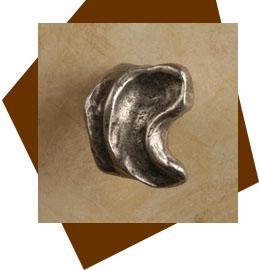 Anne at Home  Clayforms ' D ' Cabinet Knob - cabinetknobsonline