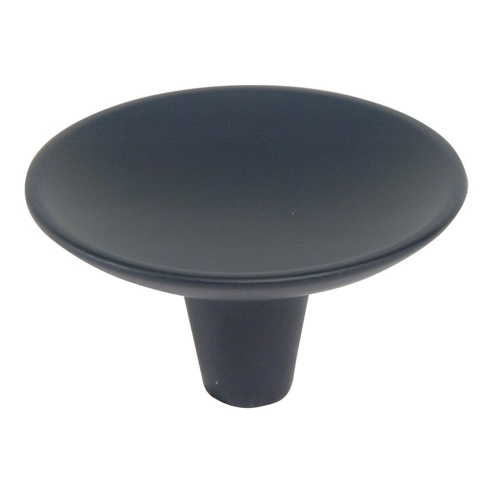 ATLAS HOMEWARES CABINET HARDWARE DAP ROUND KNOB MATTE BLACK - cabinetknobsonline