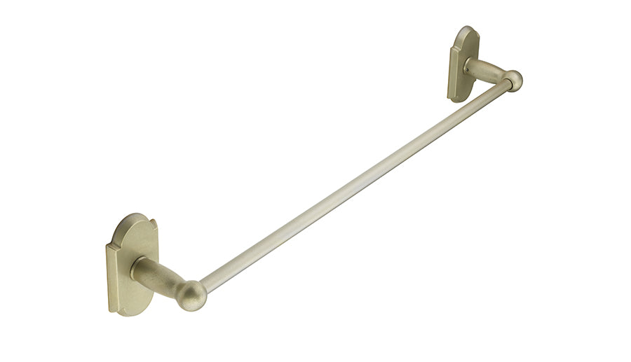 Emtek Hardware SandCast Bronze Towel Bar - cabinetknobsonline