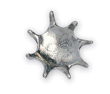 Michael Aram Celestial Collection Silver Sun Cabinet Knob - cabinetknobsonline